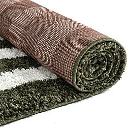 Ryatæpper - Imilchil (hvid/grøn)