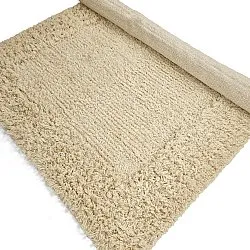 Ryatæpper - Melilla Hand Woven Wool Shaggy (natur)