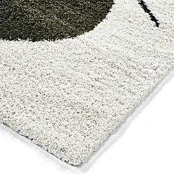 Ryatæpper - Sanghar (hvid/orange/grøn)