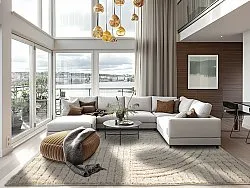 Ryatæpper - Wendy (beige)