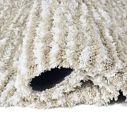 Ryatæpper - Aden (beige/hvid)