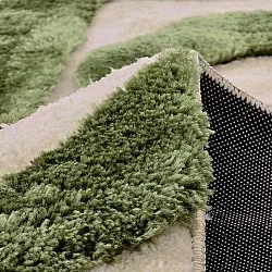 Ryatæpper - Akaba (creme/grøn)