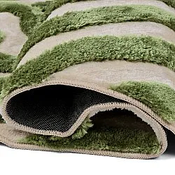 Ryatæpper - Akaba (creme/grøn)