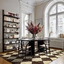Ryatæpper - Albi (brun/beige)
