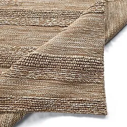 Uldtæppe - Almaty (lysebrun)