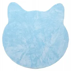 Børnetæppe - Aranga Super Soft Cat (lyseblå)