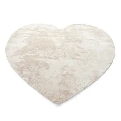 Børnetæppe - Aranga Super Soft Heart (beige)