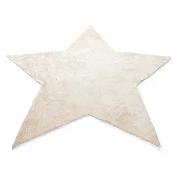Børnetæppe - Aranga Super Soft Star (beige)
