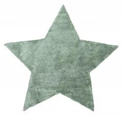 Børnetæppe - Aranga Super Soft Star (grøn)