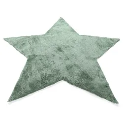 Børnetæppe - Aranga Super Soft Star (grøn)
