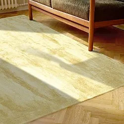 Ryatæpper - Aranga Super Soft Fur (lysegul)