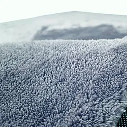 Ryatæpper - Aranga Super Soft Fur (stålblå)