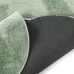 Bølget ryatæppe - Aranga Super Soft Fur (grøn)