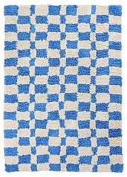 Ryatæpper - Atrani Natural Cotton Shaggy (blå)