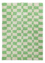 Ryatæpper - Atrani Natural Cotton Shaggy (grøn)
