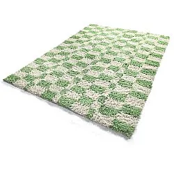 Ryatæpper - Atrani Natural Cotton Shaggy (grøn)