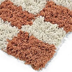 Ryatæpper - Atrani Natural Cotton Shaggy (orange)
