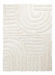 Ryatæpper - Cazorla Natural Cotton Shaggy (off-white)