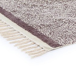 Ryatæpper - Celina Natural Cotton Shaggy (beige/brun)