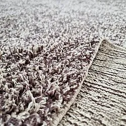 Ryatæpper - Celina Natural Cotton Shaggy (beige/brun)