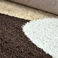 Ryatæpper - Chiniot (brun/beige/hvid)