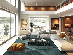 Ryatæpper - Cloud Super Soft (grøn)