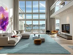 Ryatæpper - Cloud Super Soft (lyseblå)