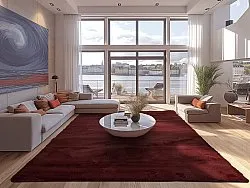 Ryatæpper - Cloud Super Soft (rød)