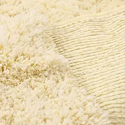 Ryatæpper - Combarro Solid Cotton Shaggy (lysegul)