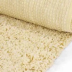 Ryatæpper - Combarro Solid Cotton Shaggy (lysegul)