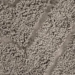 Runde tæpper - Conara Natural Cotton Shaggy (taupe)