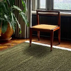 Ryatæpper - Conques (grøn/hvid)