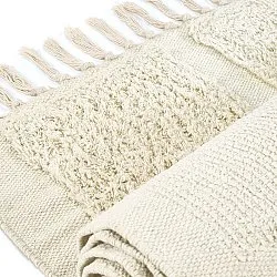 Ryatæpper - Cyrus Natural Cotton Shaggy (beige)