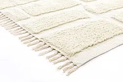 Ryatæpper - Cyrus Natural Cotton Shaggy (off-white)