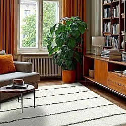 Ryatæpper - Eze (hvid/grøn)