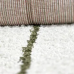 Ryatæpper - Eze (hvid/grøn)