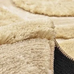 Ryatæpper - Fergana (creme/beige)