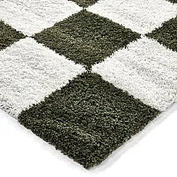 Ryatæpper - Gordes (grøn/hvid)