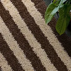 Ryatæpper - Imilchil (beige/brun)