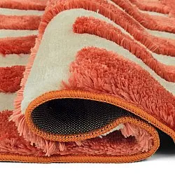 Ryatæpper - Karbala (creme/rød)