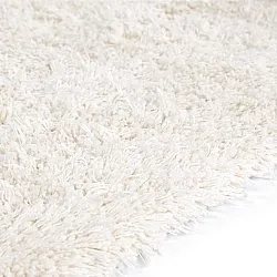 Ryatæpper - Lindos Natural Cotton Shaggy (hvid)