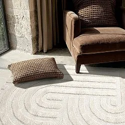 Ryatæpper - Naha (off-white)