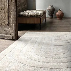 Ryatæpper - Naha (off-white)