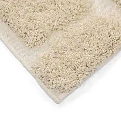 Ryatæpper - Otranto Natural Cotton Shaggy (off-white)