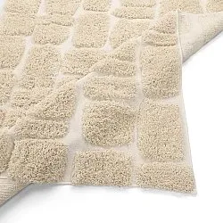 Ryatæpper - Otranto Natural Cotton Shaggy (off-white)