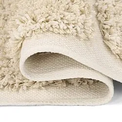 Ryatæpper - Otranto Natural Cotton Shaggy (off-white)