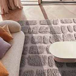 Ryatæpper - Otranto Natural Cotton Shaggy (taupe)