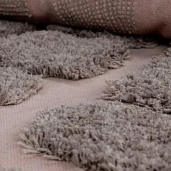 Ryatæpper - Otranto Natural Cotton Shaggy (taupe)