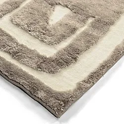 Ryatæpper - Palmyra (beige/hvid)