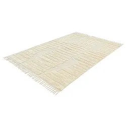 Ryatæpper - Rani Natural Cotton Shaggy (beige)